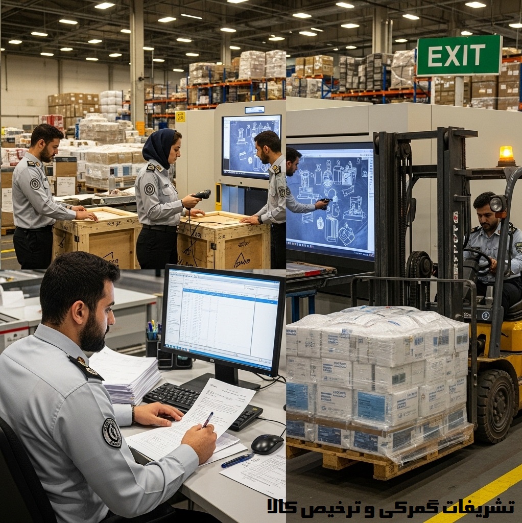انجام تشریفات گمرکی و ترخیص کالا