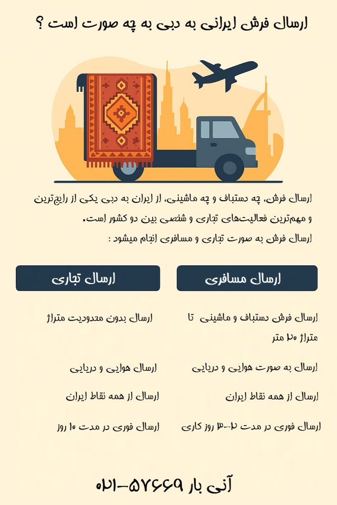 ارسال فرش به دبی