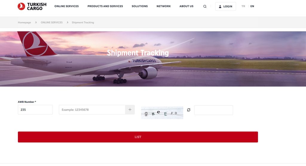 پیگیری ترکیش ایرلاین